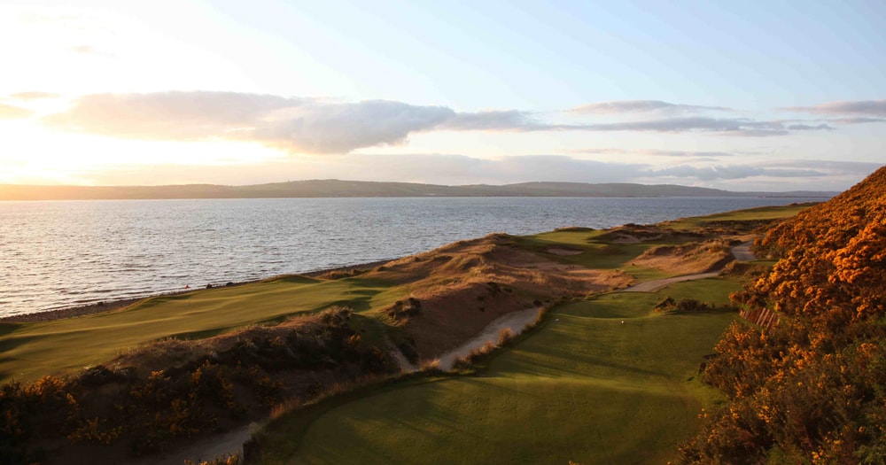 10th and 11th Greens Castle Stuart Golf Links